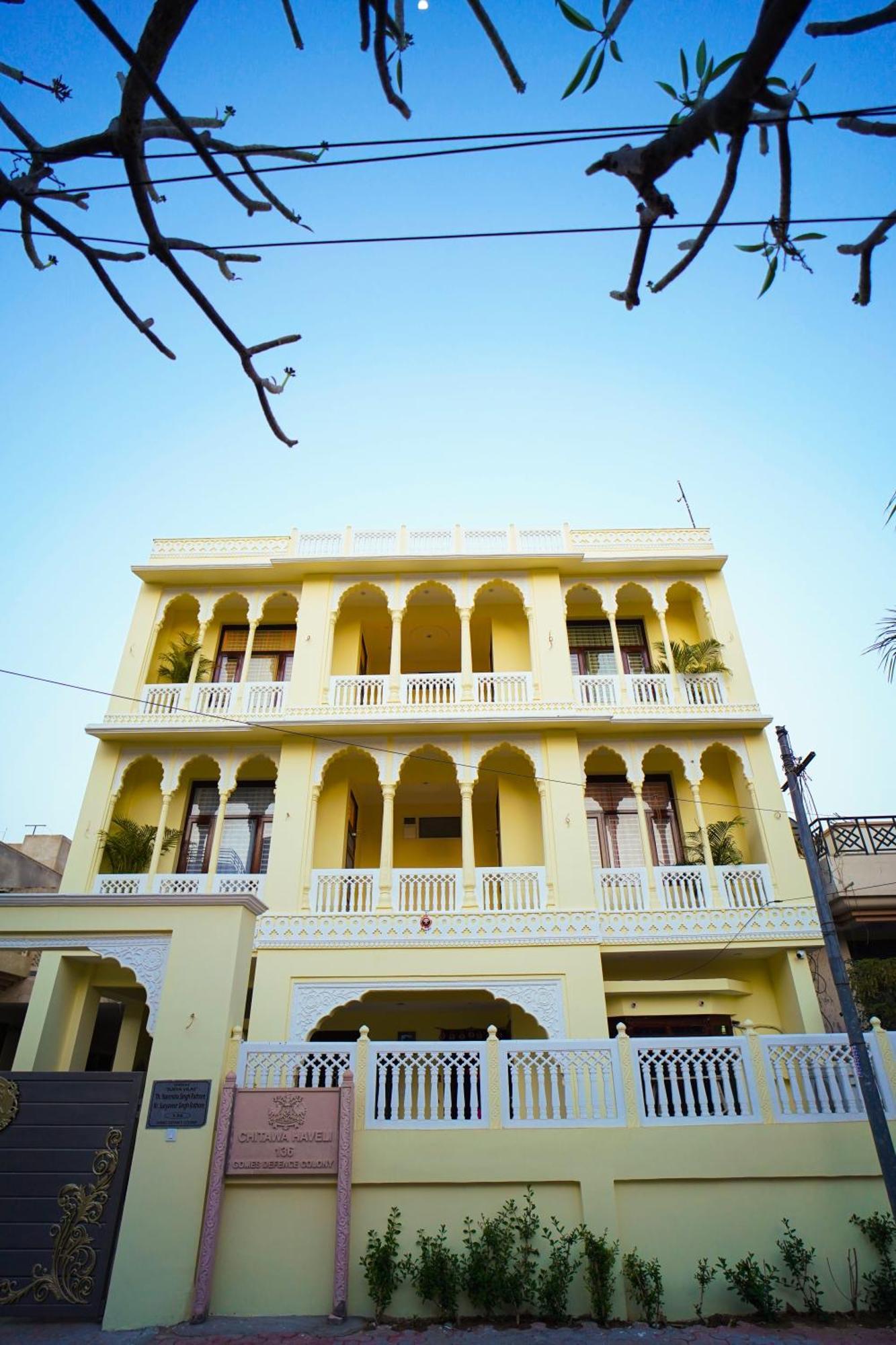 מלון Chitawa Haveli ג'איפור מראה חיצוני תמונה